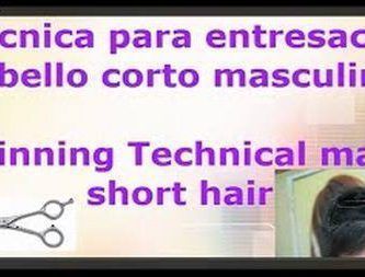 Corte Masculino Entresacar - Thinning Technical Male Short Hair