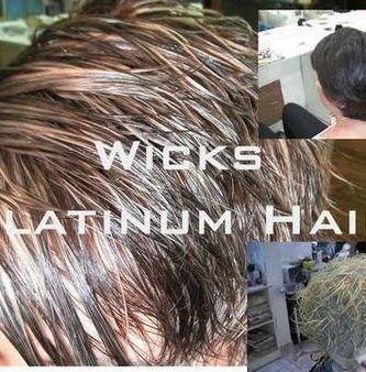 Mechas con Gorra Color Platino