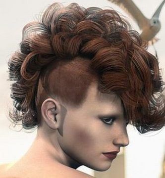 estilo asimetrico mujer