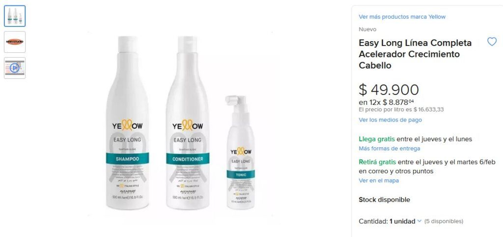 Easy Long Yellow