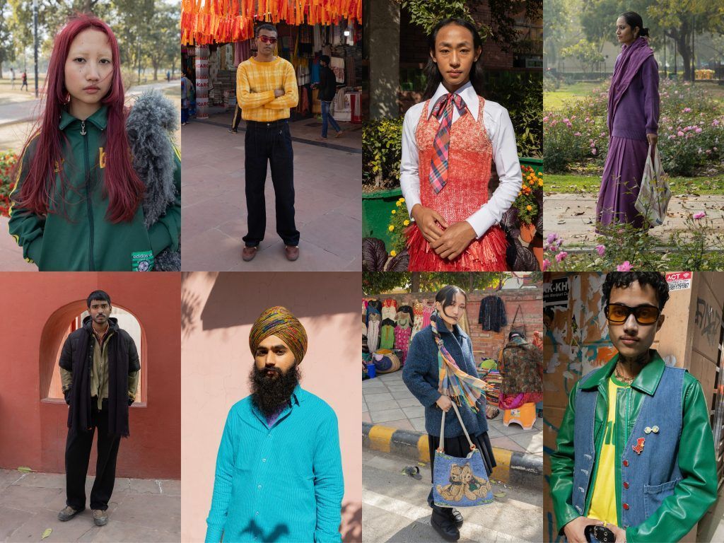 Street Style en Nueva Delhi, India: “Es vibrante y colorido y muestra la artesanía de todos los estados de la India”.