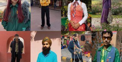 Street Style en Nueva Delhi, India: “Es vibrante y colorido y muestra la artesanía de todos los estados de la India”.